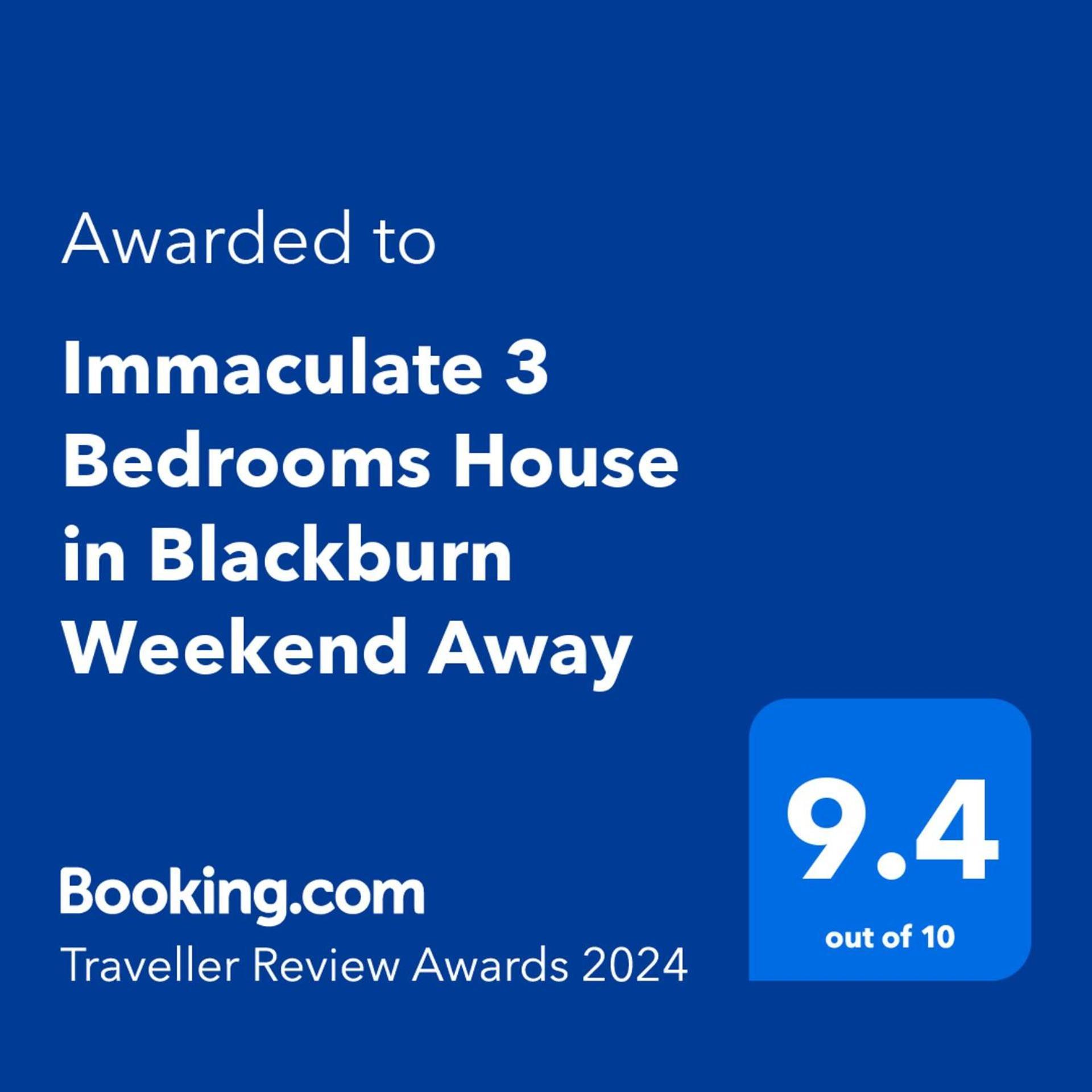 Come & Unwind In Charming 5 Bed House In Blackburn エクステリア 写真